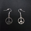 Peace earrings