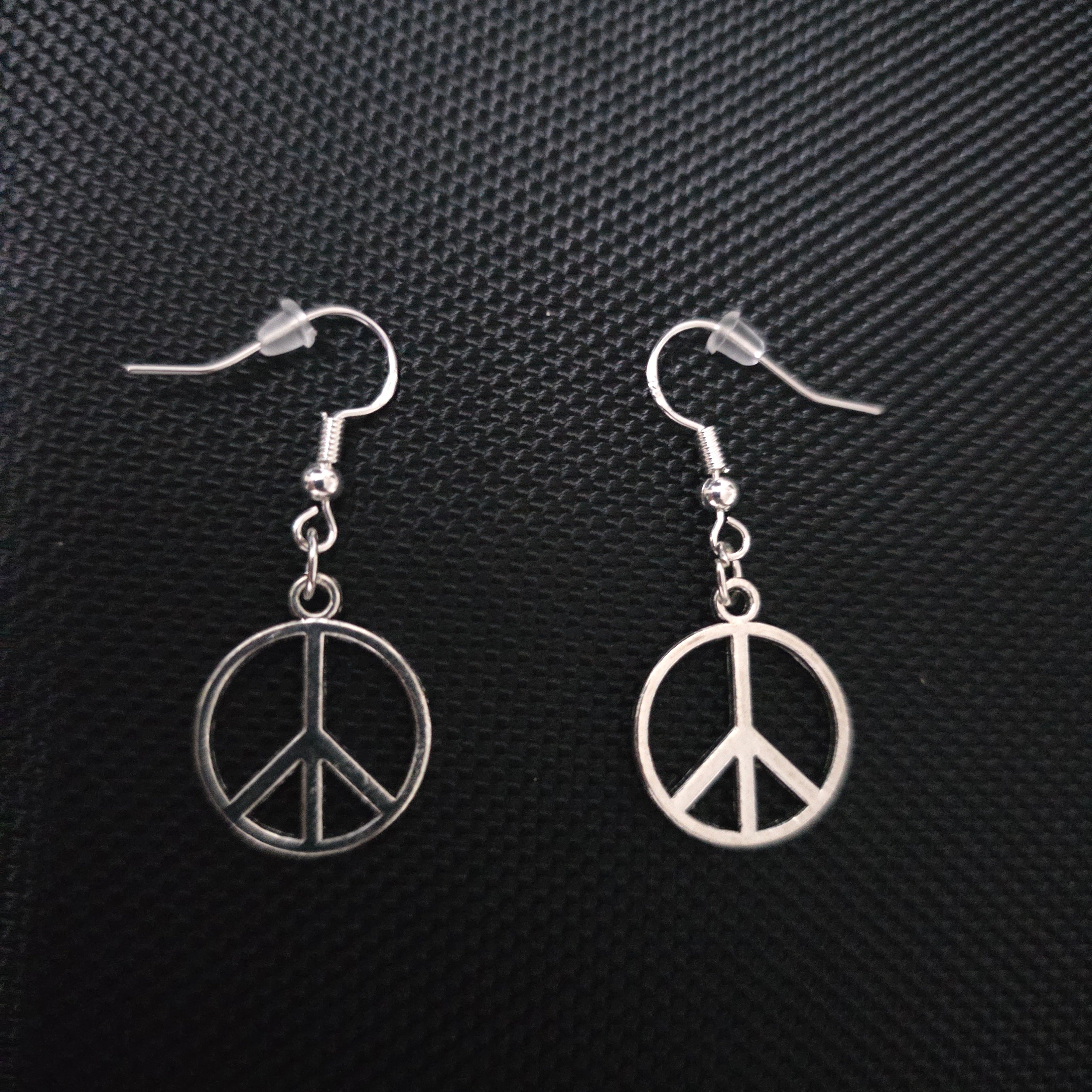 Peace earrings