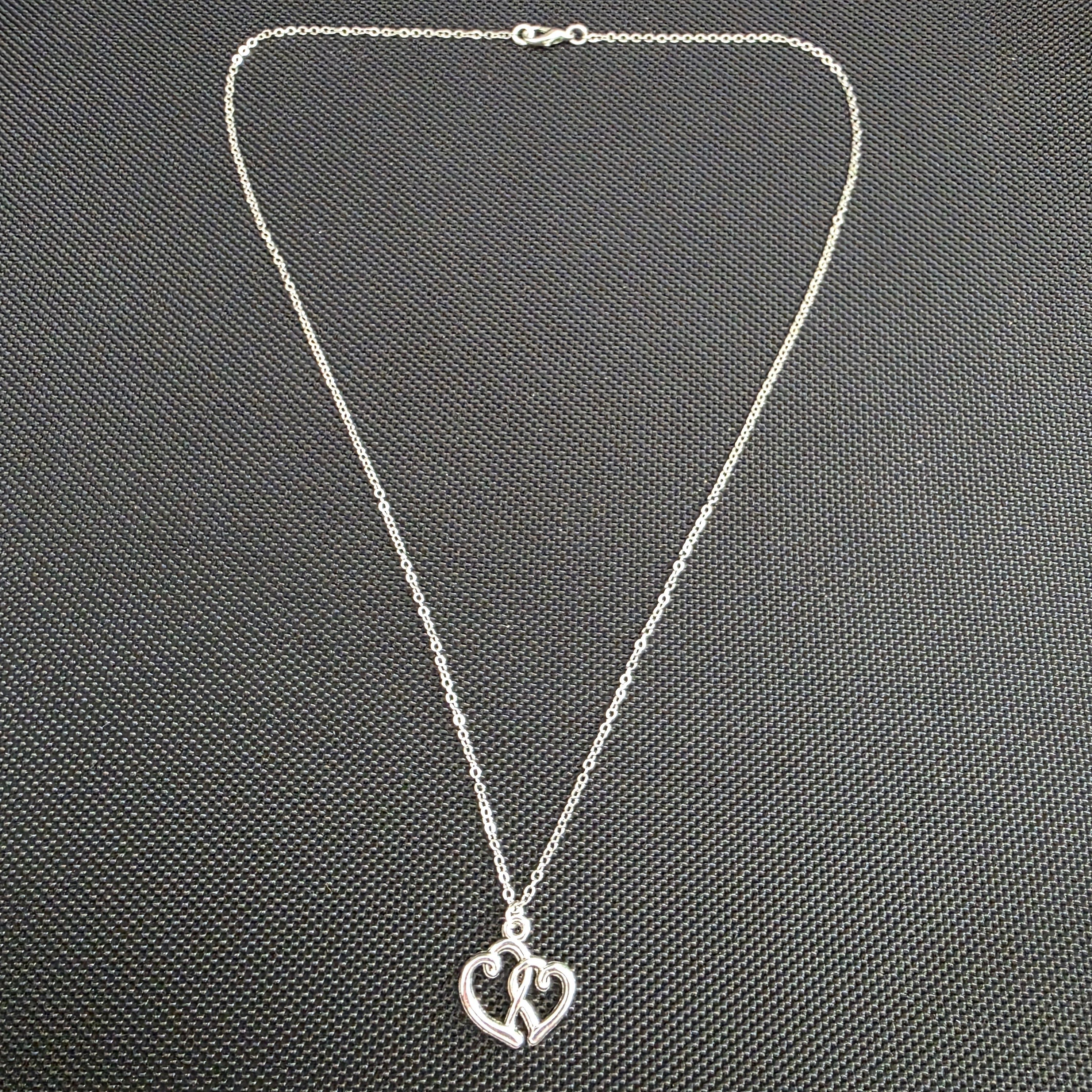 Two hearts necklace