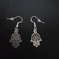 Hand tattoo earrings