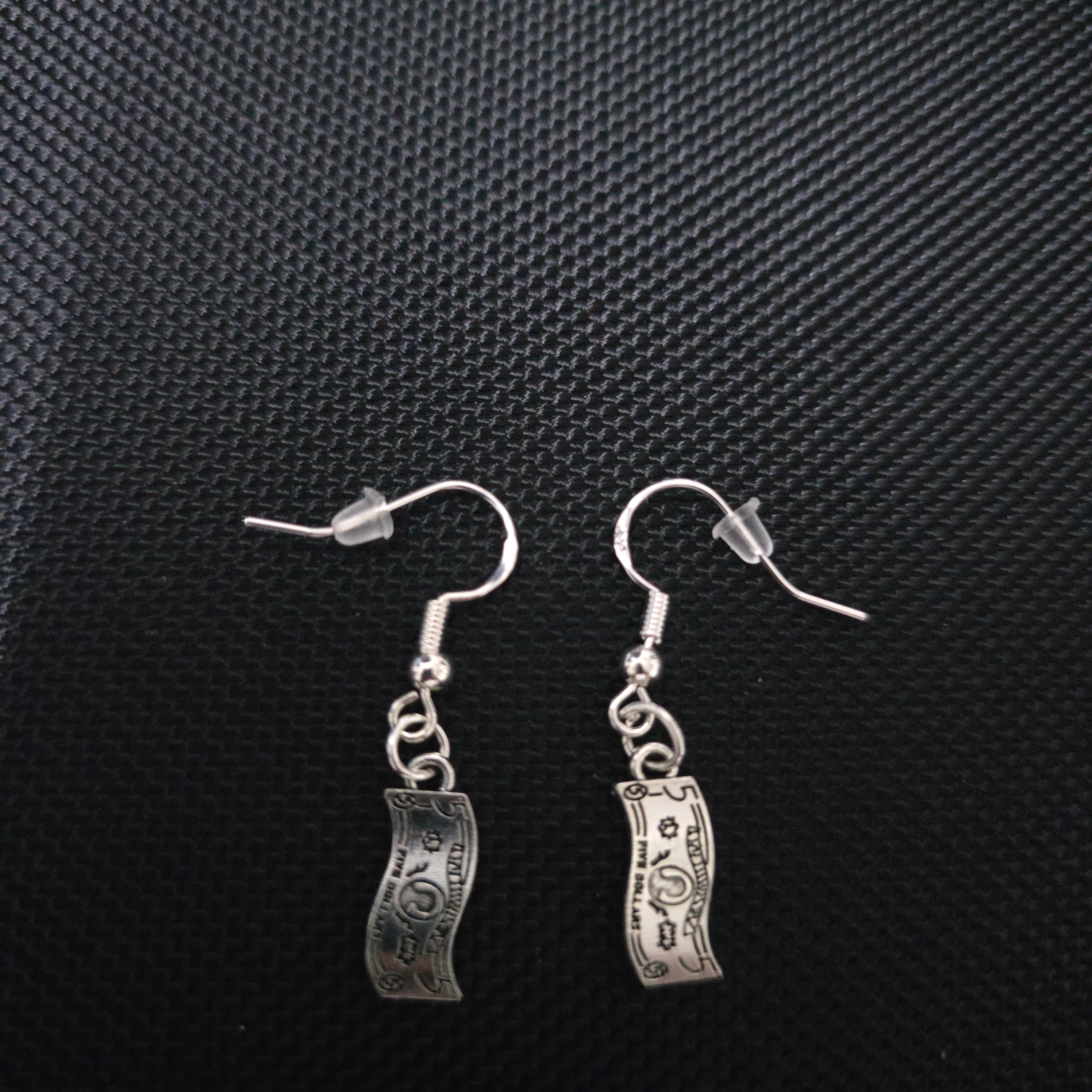 Money earrings