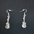 Guitar earrings