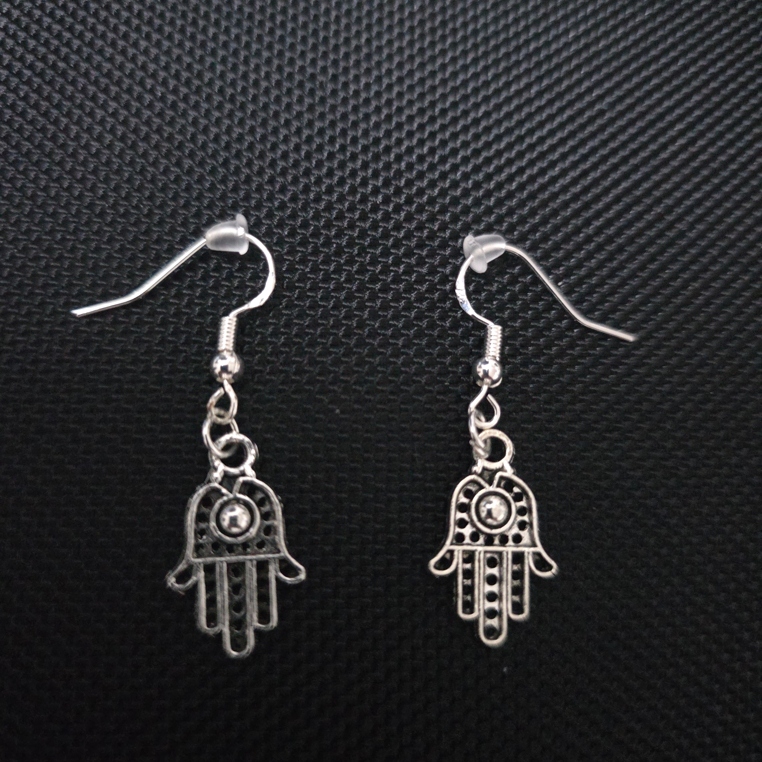Hamsa earrings