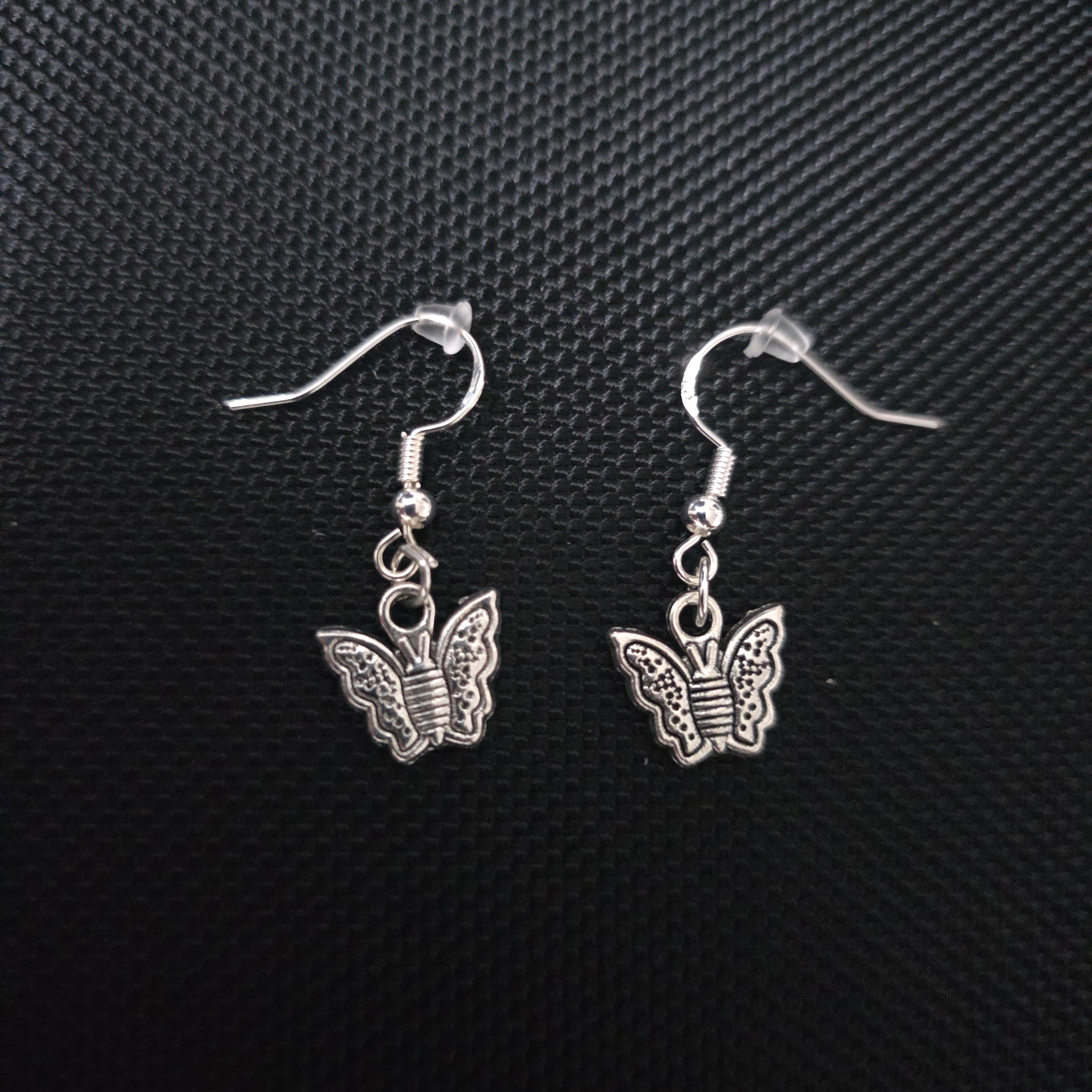 Small butterfly earrings