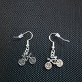 Bicycle earrings