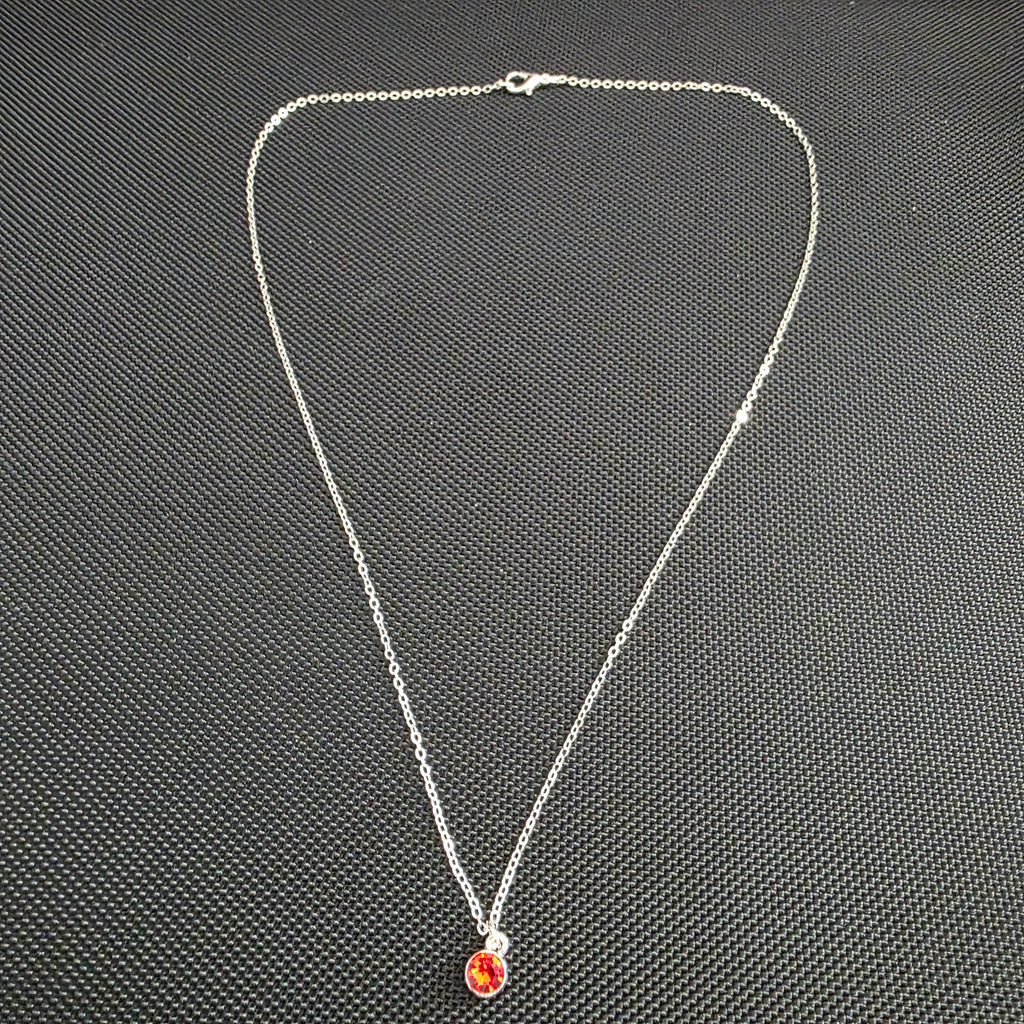 Red gem necklace