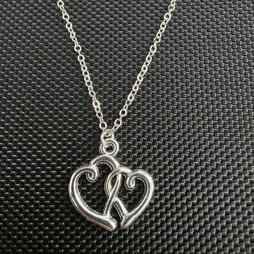 Two hearts necklace