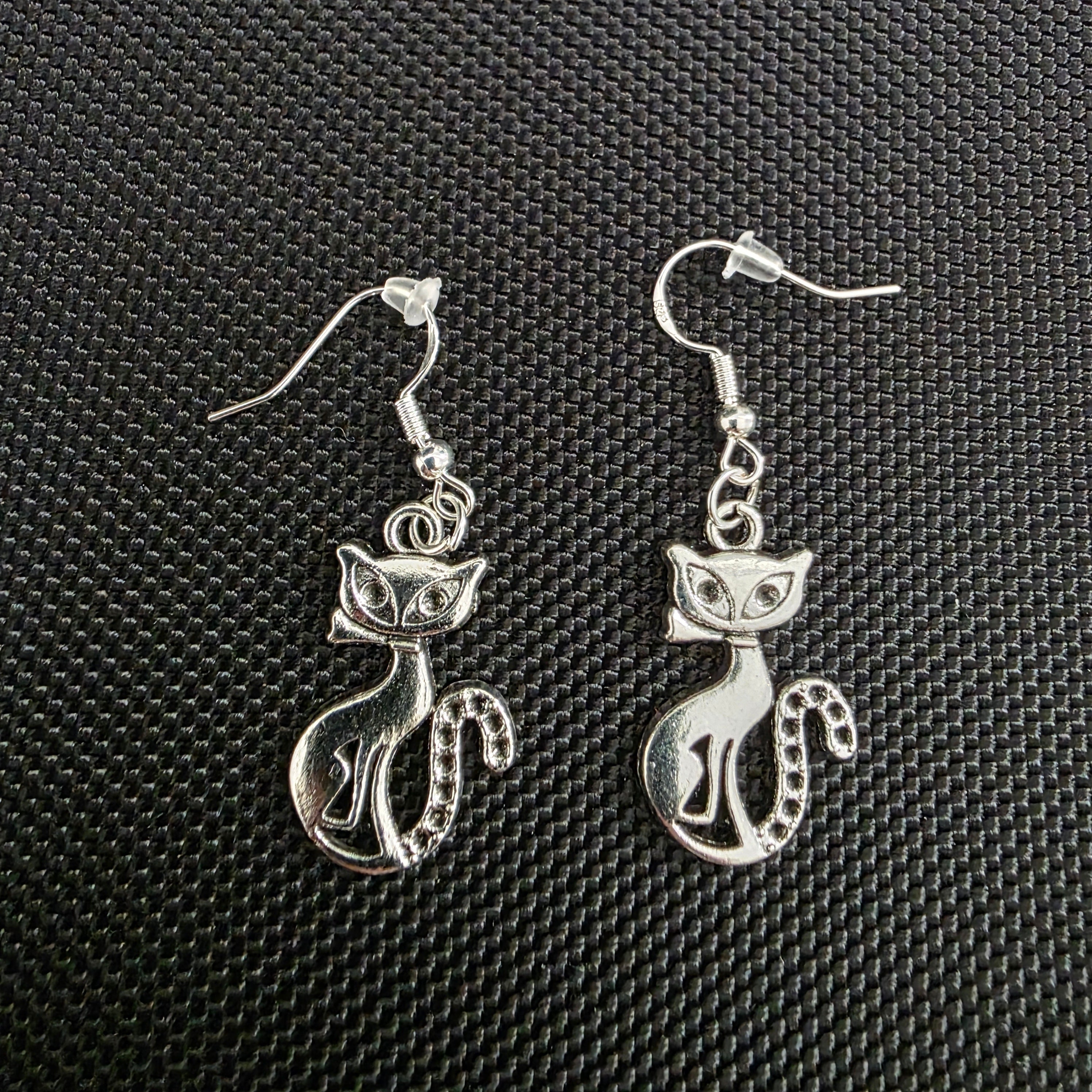 Cat earrings
