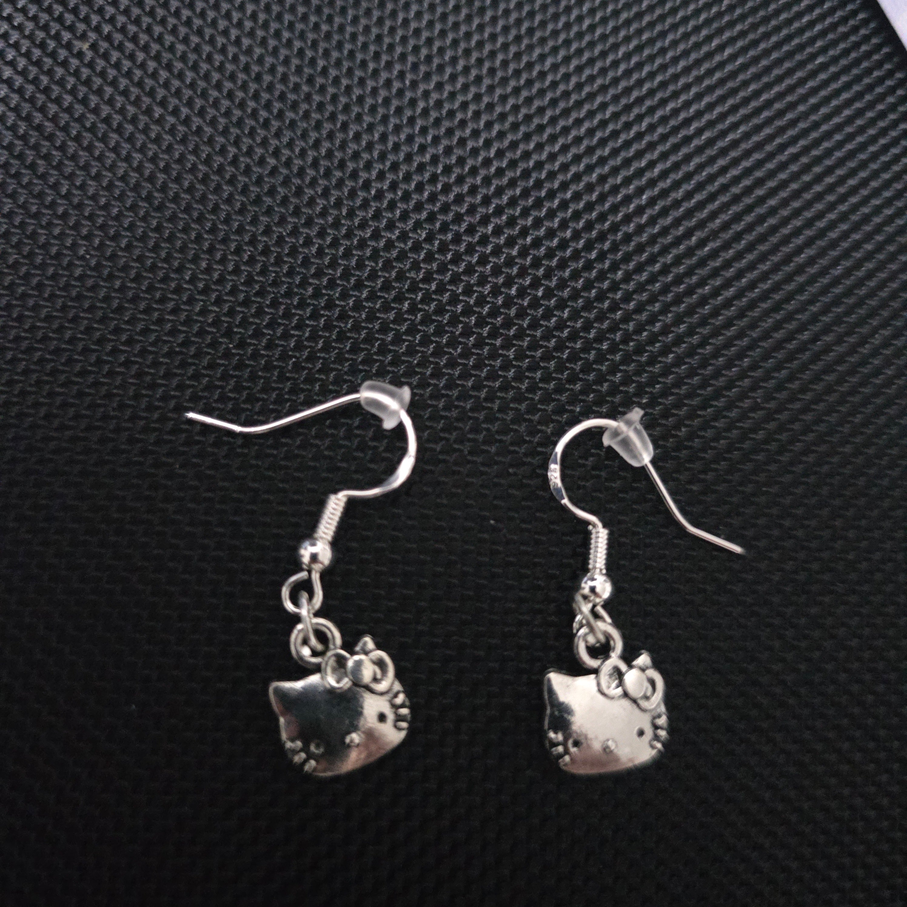 kitty earrings