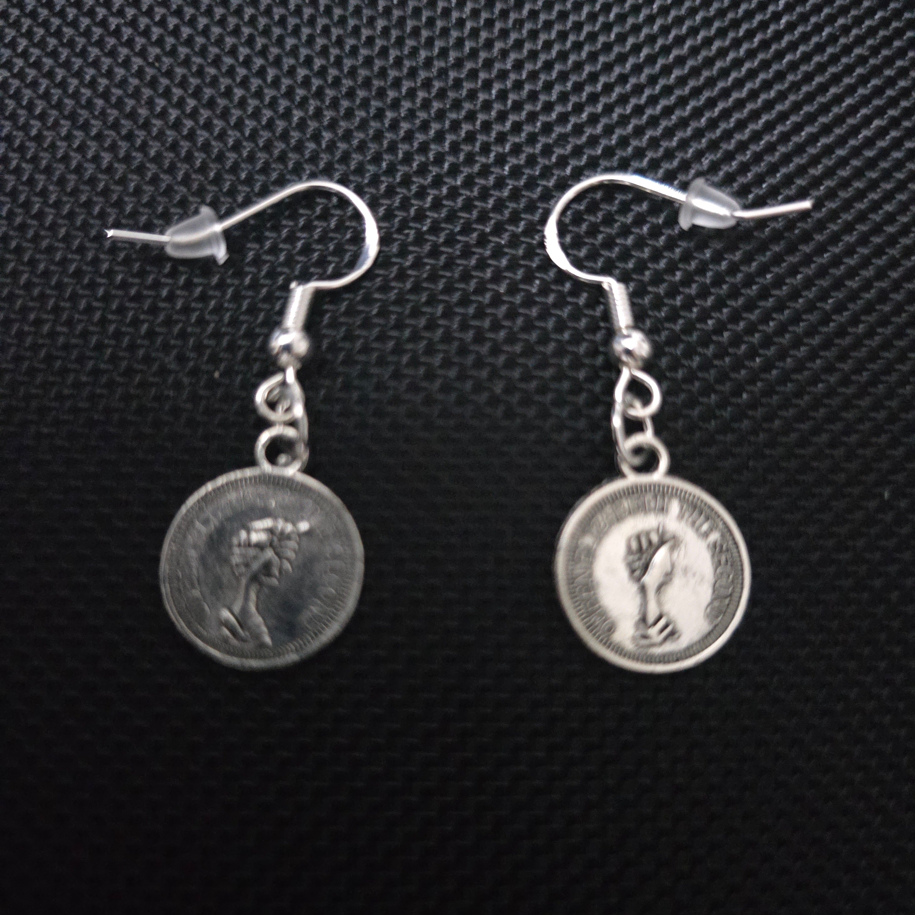 Coin earrings