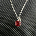 Red gem necklace
