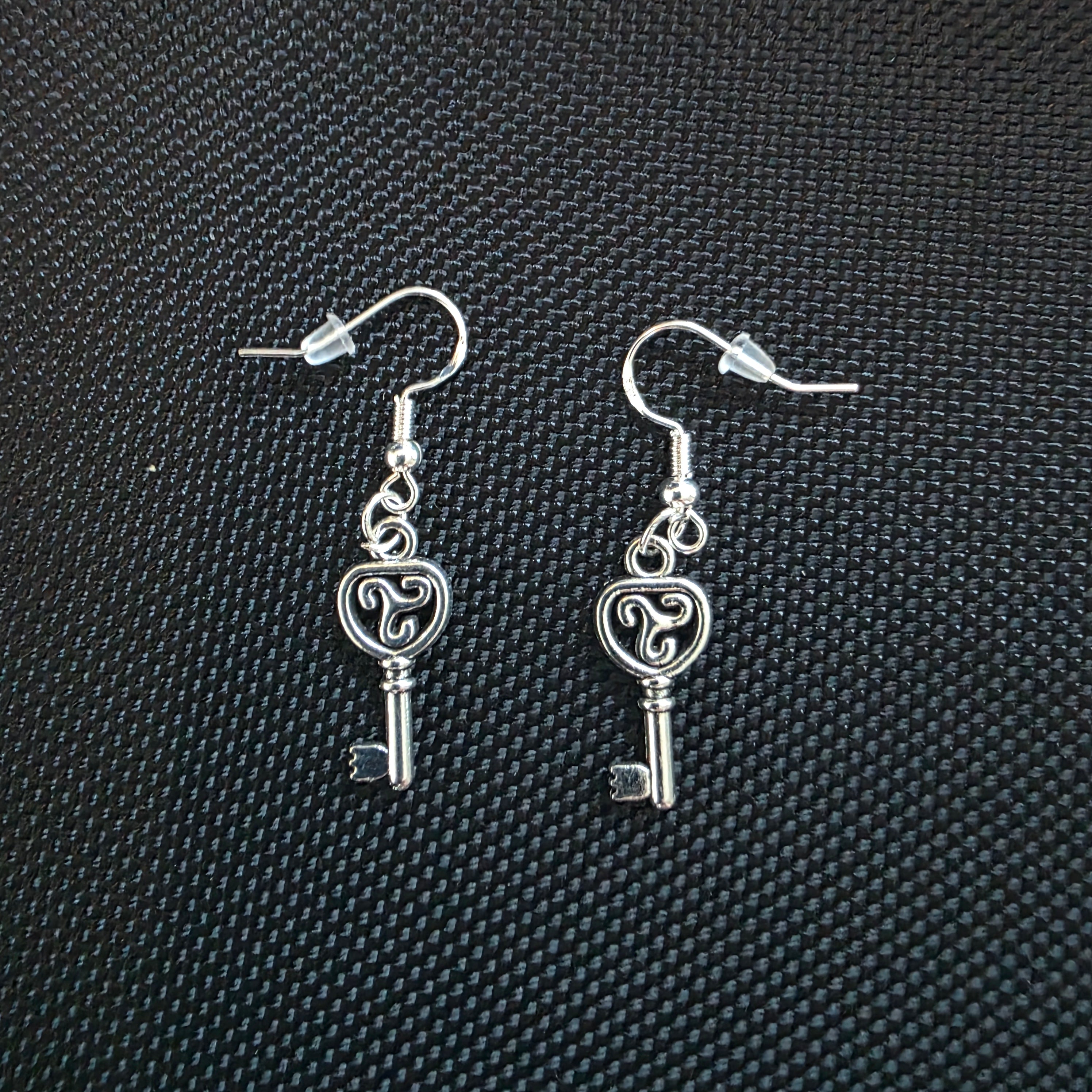 Key earrings
